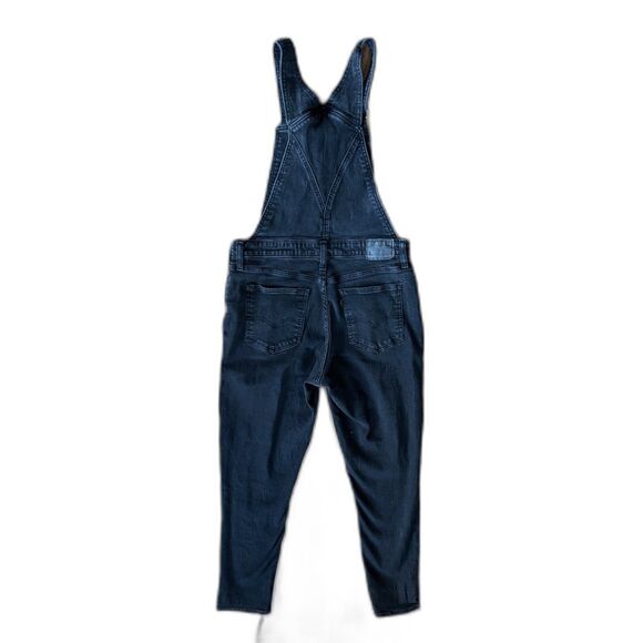 Levi's Black Denim Zip Up Coveralls Overalls Jumpsuit Jeans  Women's Size 32 - Picture 6 of 9